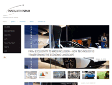 Tablet Screenshot of innovativespur.com